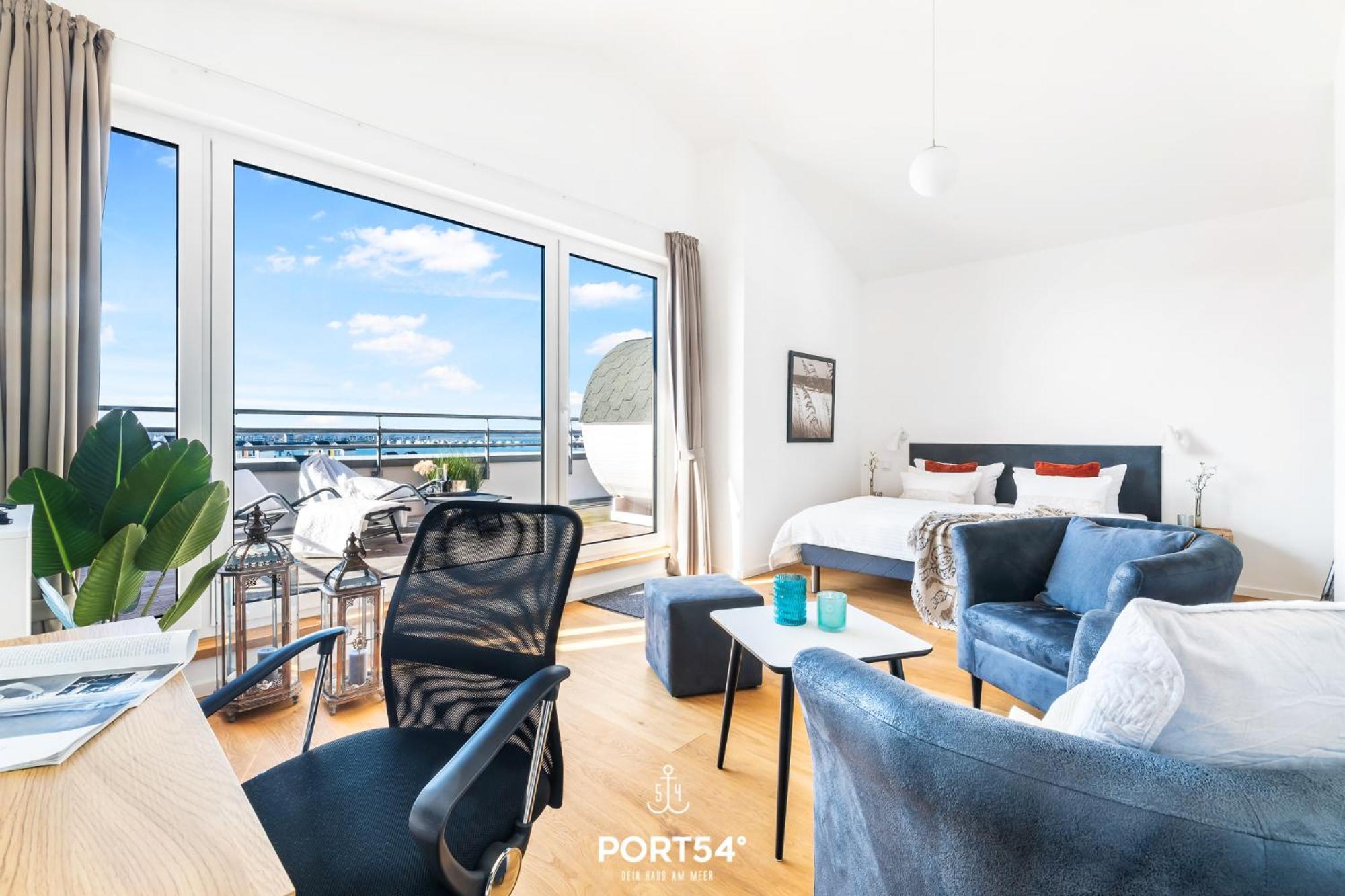 Penthouse Sonnendeck 22 Apartment Olpenitz Luaran gambar